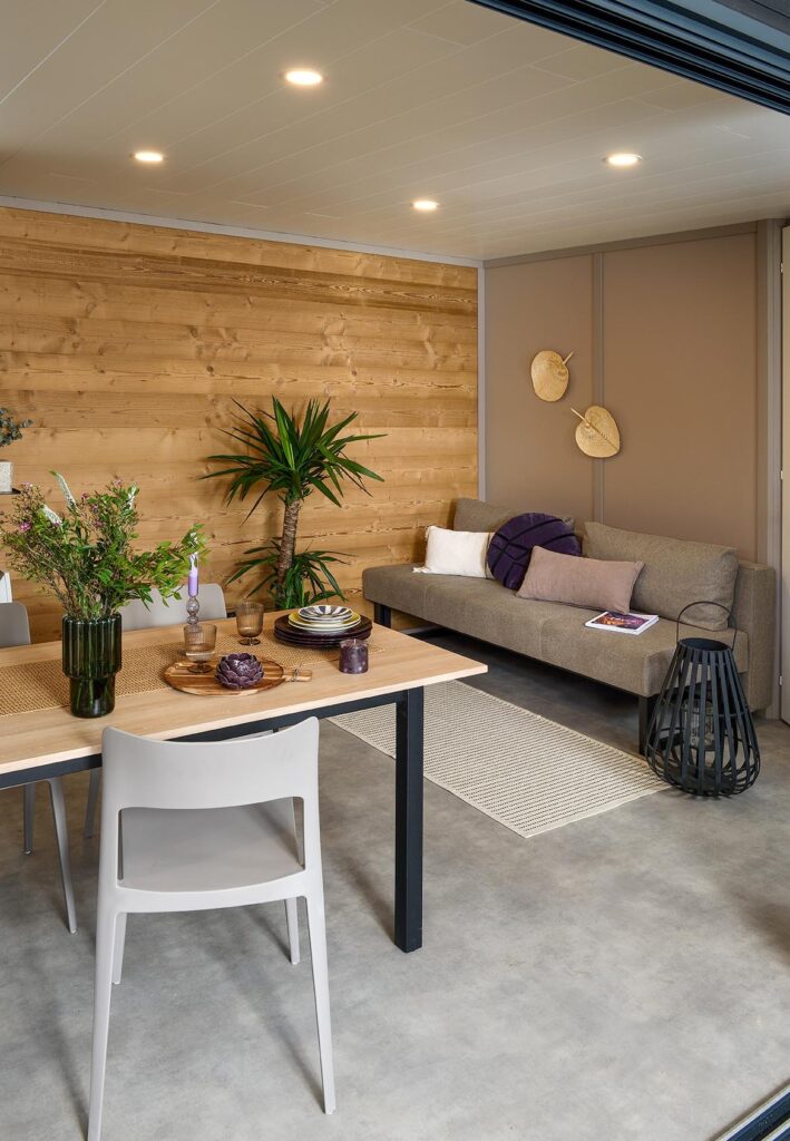 Salon chalet premium 3 chambres