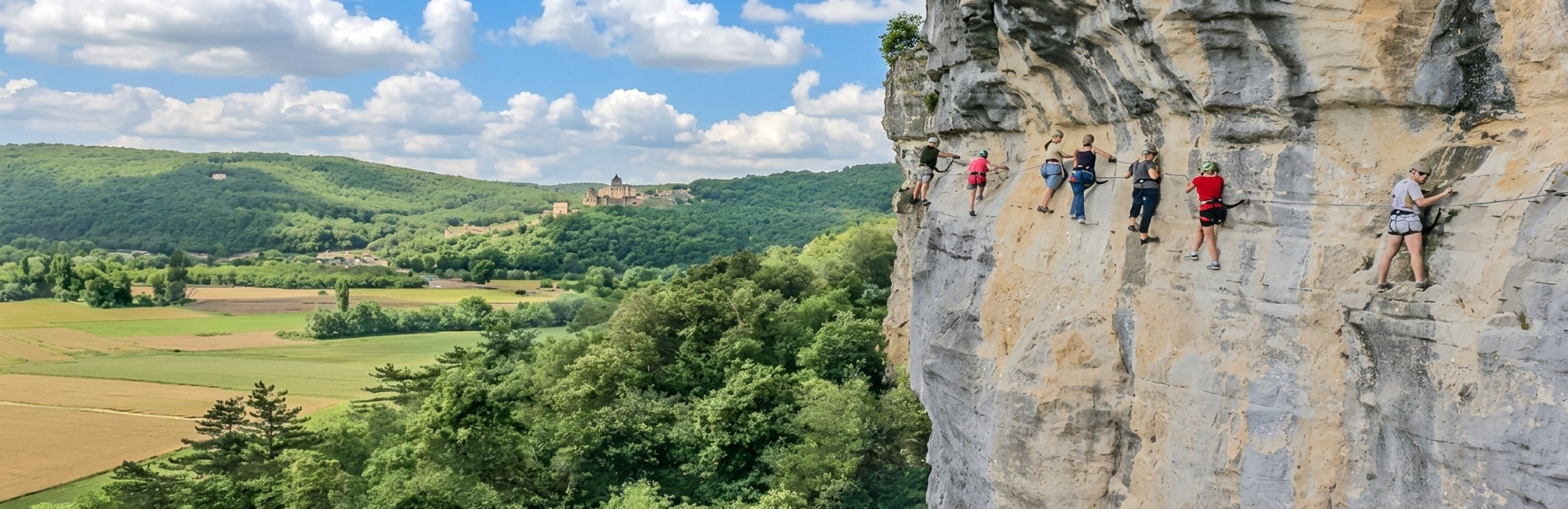 grimper vers les sommets du Périgord Noir